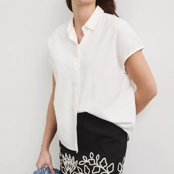 Medicine Πουκάμισο με μείγμα από λινό Medicine