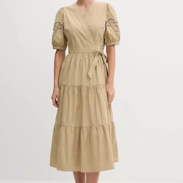 DKNY Βαμβακερό φόρεμα Dkny