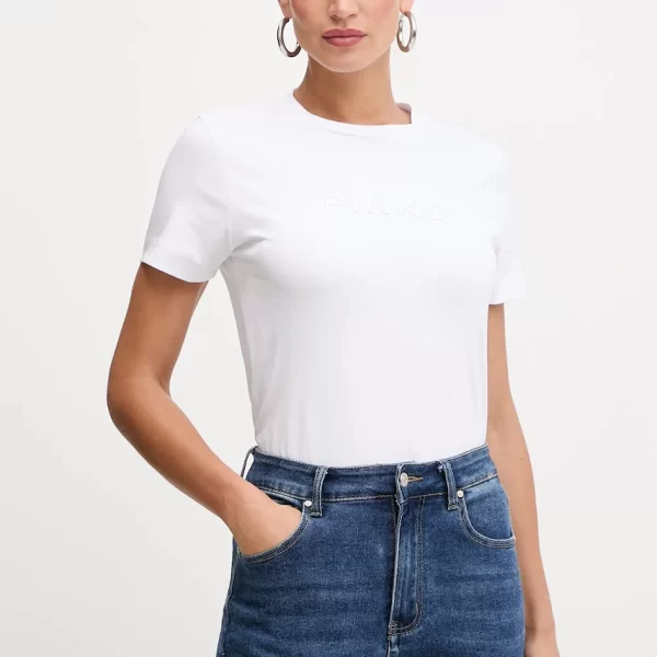 PINKO Βαμβακερό μπλουζάκι Pinko