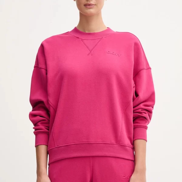 DKNY Βαμβακερή μπλούζα Dkny