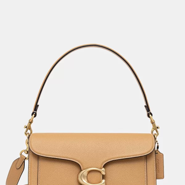 Coach Γυναικεία δερμάτινη τσάντα χιαστί Coach Tabby 26