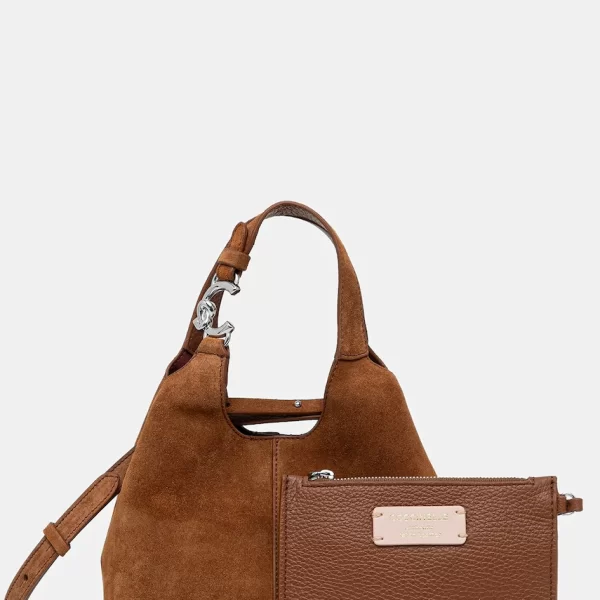 Coccinelle Τσάντα σουέτ Coccinelle