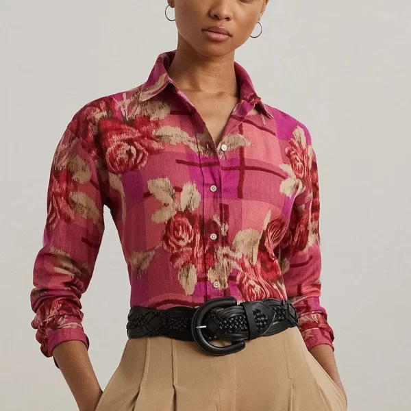 LAUREN RALPH LAUREN Πουκάμισο από λινό Lauren Ralph Lauren