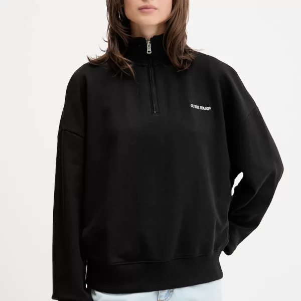 guess jeans Βαμβακερή μπλούζα Guess Jeans