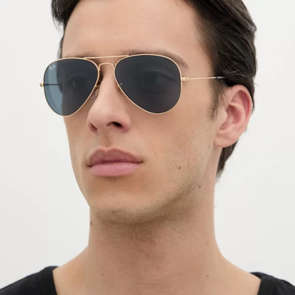Ray-Ban Ray-Ban γυαλιά ηλίου AVIATOR LARGE METAL