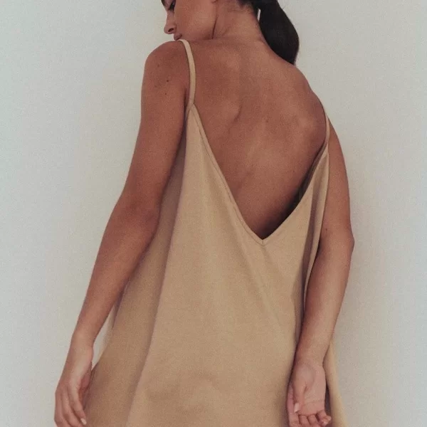 Muuv. Βαμβακερό φόρεμα MUUV. sukienka #SURFGIRL