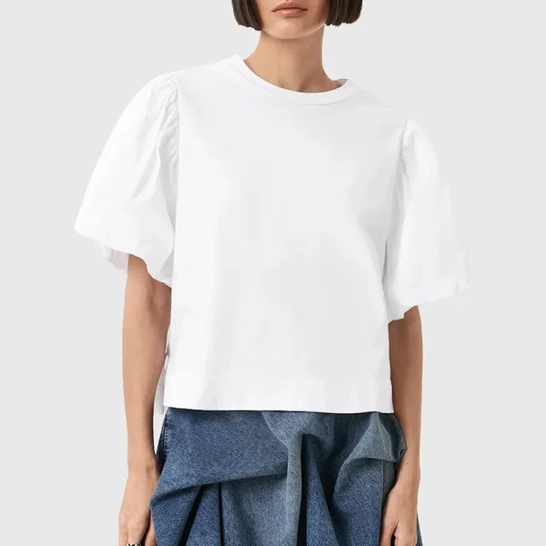 AllSaints Βαμβακερό μπλουζάκι AllSaints JESS