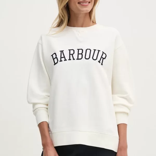 BARBOUR Βαμβακερή μπλούζα Barbour