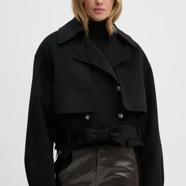 NANUSHKA Nanushka κοντό μπουφάν γυναικείο μάλλινο