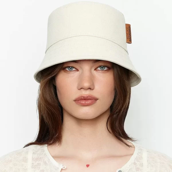 RUSLAN BAGINSKIY Βαμβακερό καπέλο Ruslan Baginskiy Ruslan Baginskiy Logo Patch Bucket Hat