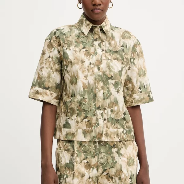 MM by Max Mara Βαμβακερό πουκάμισο MM by Max Mara PALLORE