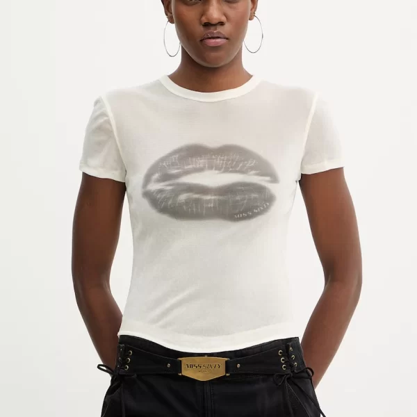 Miss Sixty Βελούδινο μπλουζάκι Miss Sixty