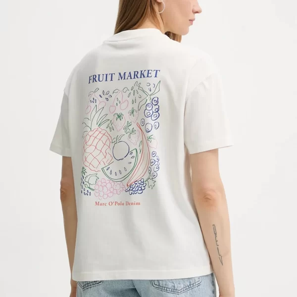 Marc O'Polo Βαμβακερό μπλουζάκι Marc O'Polo