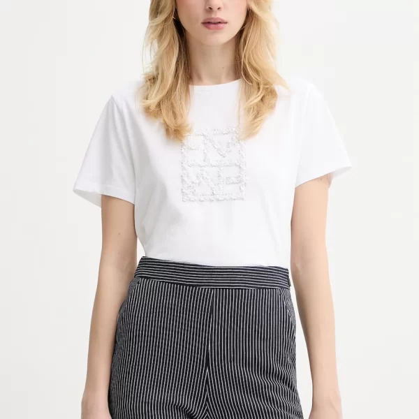 MARELLA Βαμβακερό μπλουζάκι Marella Emme by Marella