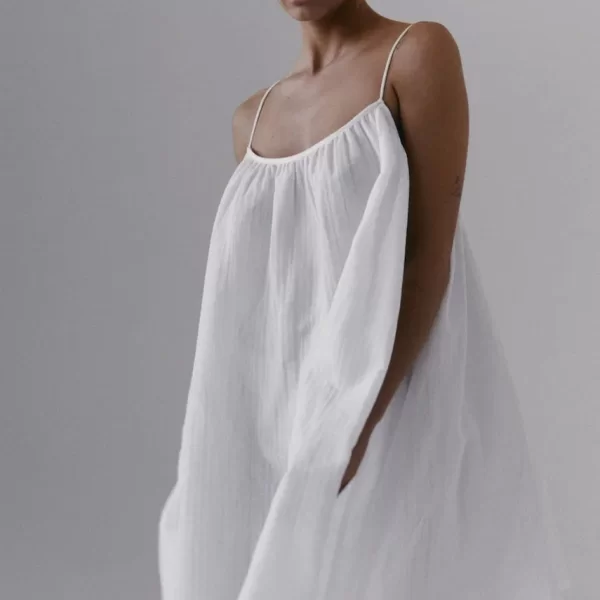 Muuv. Βαμβακερό φόρεμα MUUV. MINIME