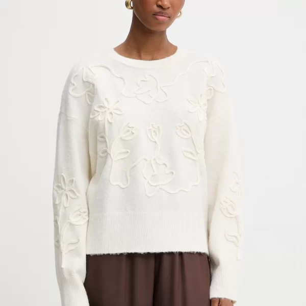 MORGAN Πουλόβερ με προσθήκη μαλλιού Morgan