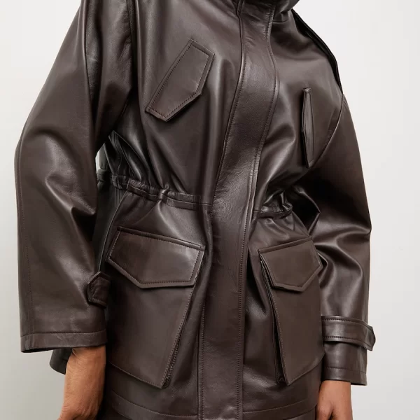 Answear Lab Answear.LAB Μπουφάν γυναικείο δερμάτινο από την Unscripted collection