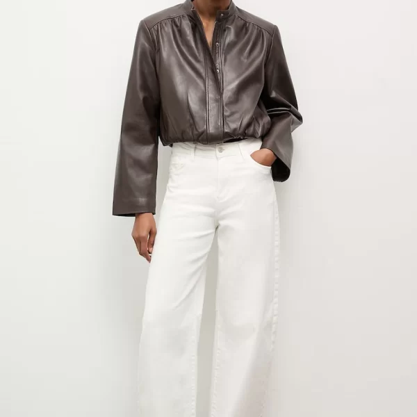 Answear Lab Answear.LAB Μπουφάν γυναικείο δερμάτινο από την Unscripted collection