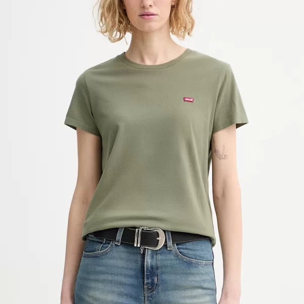 Levi's Βαμβακερό μπλουζάκι Levi's PERFECT