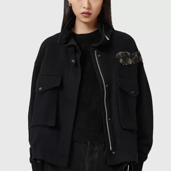 AllSaints Βαμβακερό μπουφάν AllSaints