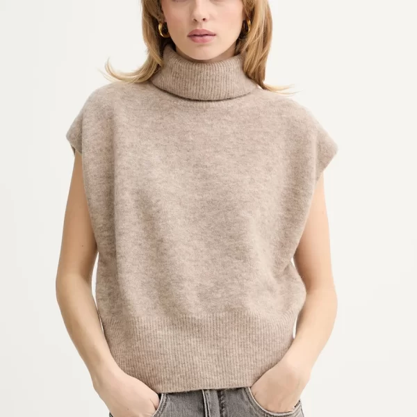 Gestuz Γιλέκο με προσθήκη μαλλιού Gestuz