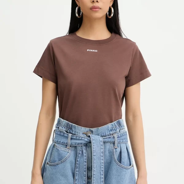 PINKO Βαμβακερό μπλουζάκι Pinko
