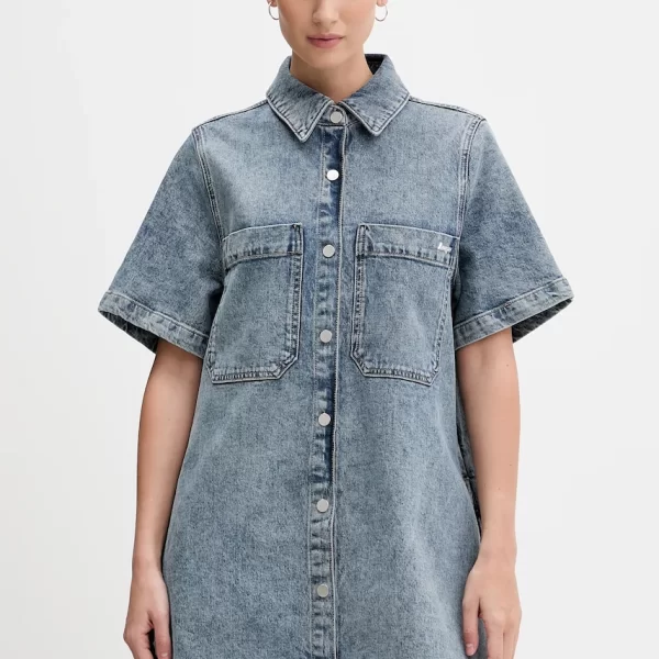 Hugo Blue Φόρεμα τζιν Hugo Blue Gandira_B