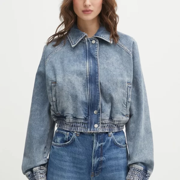 Hugo Blue Τζιν μπουφάν Hugo Blue Gibiusa_B Cara-Valentine