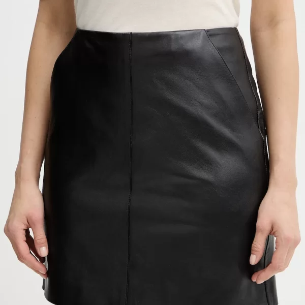 Boss Δερμάτινη φούστα BOSS Seby