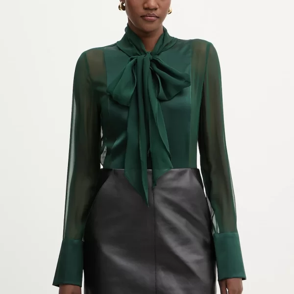 RETROFÊTE Μεταξωτό πουκάμισο Retrofete Suri