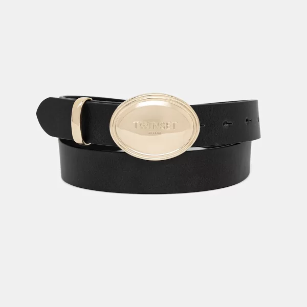 TWINSET Δερμάτινη ζώνη Twinset