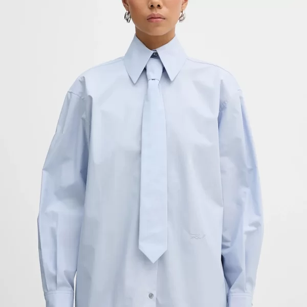 Karl Lagerfeld Βαμβακερό πουκάμισο Karl Lagerfeld