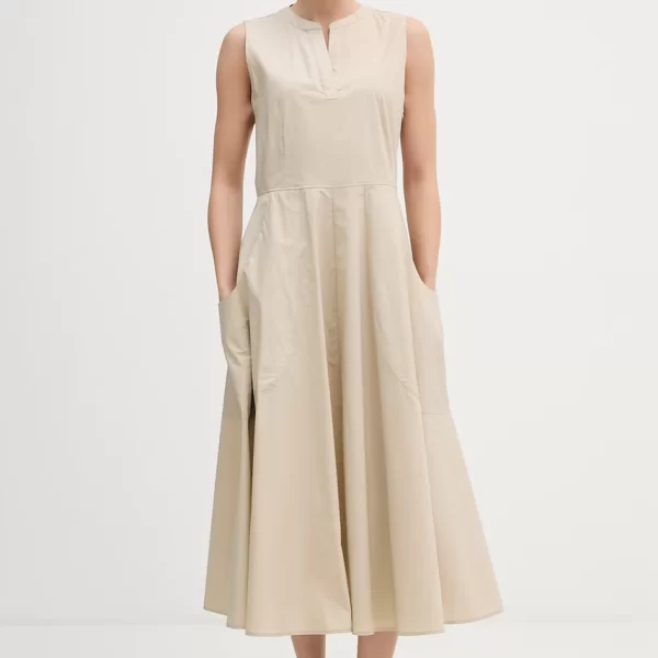 DKNY Βαμβακερό φόρεμα Dkny