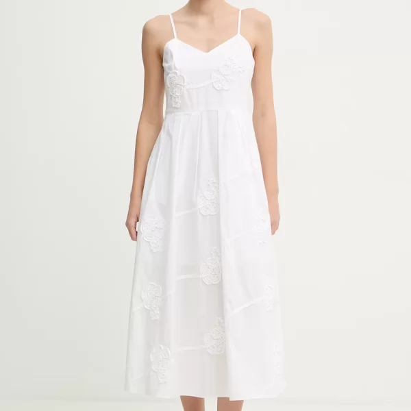 MARELLA Βαμβακερό φόρεμα Marella FIORE