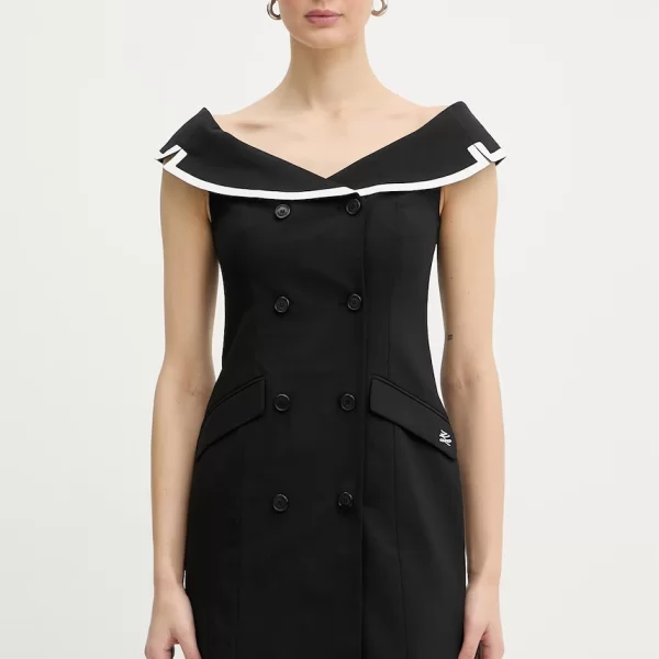 Karl Lagerfeld Karl Lagerfeld φόρεμα με πρόσμιξη μαλλιού