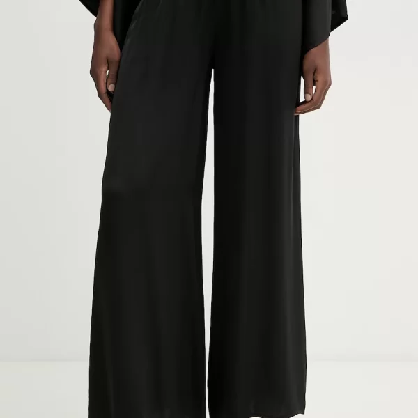 HAVEONE Haveone Παντελόνι palazzo γυναικείο με βισκόζη