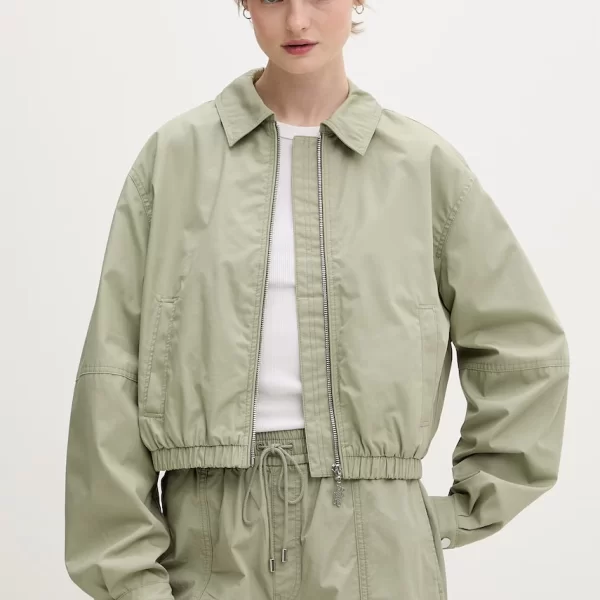 Hugo Blue HUGO Blue μπουφάν μπομπέρ Γυναικείο βαμβακερό