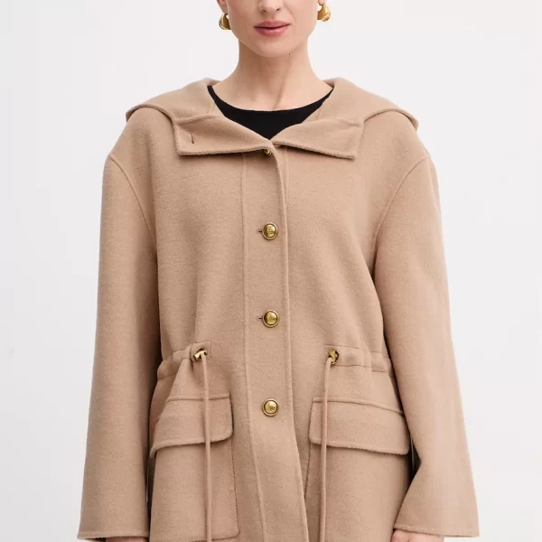 LUISA SPAGNOLI Luisa Spagnoli Μπουφάν γυναικείο με μαλλί Vicinato