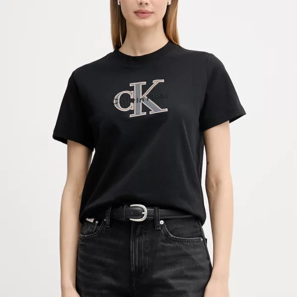 Calvin Klein Jeans Calvin Klein Jeans Βασικό t-shirt γυναικείο βαμβακερό