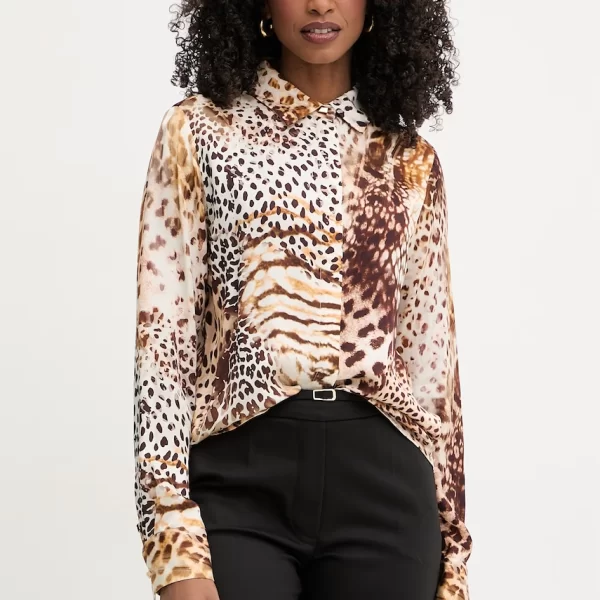 MARCIANO by GUESS Marciano by Guess πουκάμισο γυναικείο με βισκόζη MELISSA