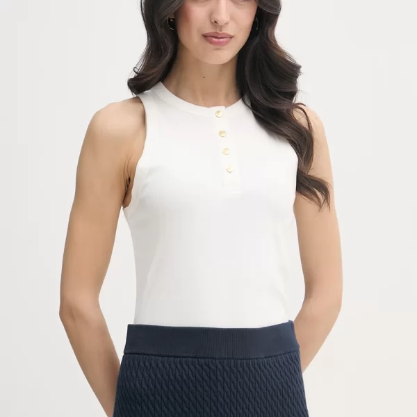 Tommy Hilfiger Tommy Hilfiger τοπ γυναικείο βαμβακερό