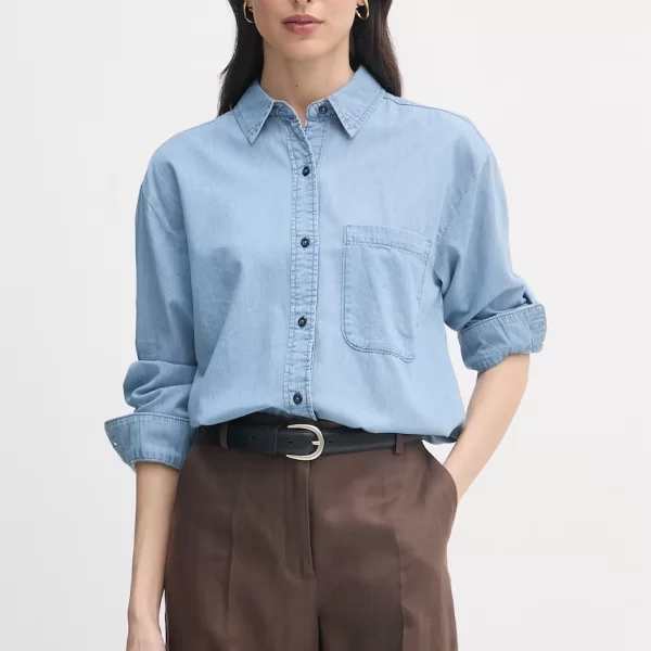 United Colors of Benetton United Colors of Benetton Γυναικείο βαμβακερό πουκάμισο