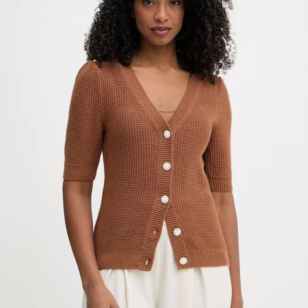 MORGAN Morgan ζακέτα Γυναικεία βαμβακερή