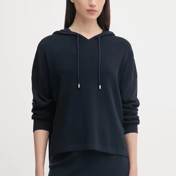 United Colors of Benetton United Colors of Benetton Μπλούζα με κουκούλα Γυναικεία με βισκόζη