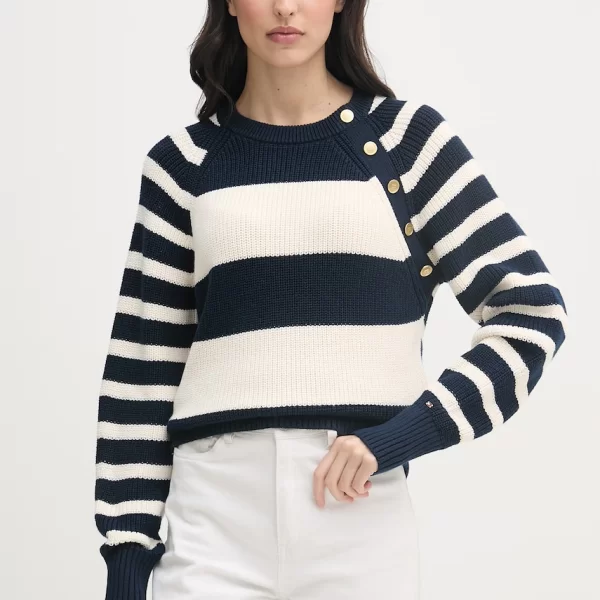 Tommy Hilfiger Tommy Hilfiger πουλόβερ γυναικείο βαμβακερό