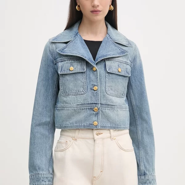 Michael Michael Kors MICHAEL Michael Kors μπουφάν γυναικείο ντένιμ