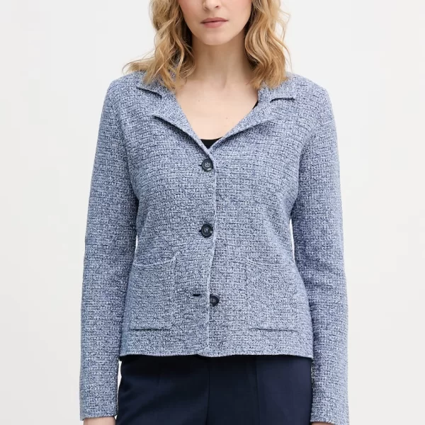 United Colors of Benetton United Colors of Benetton μονόπετο σακάκι Γυναικείο βαμβακερό