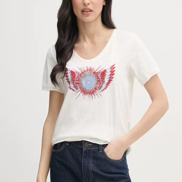 MOS MOSH Mos Mosh T-shirt γυναικείο βαμβακερό Romi