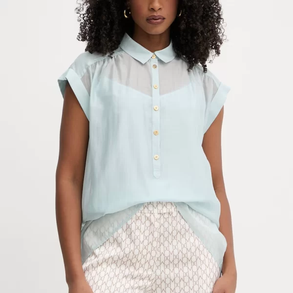 MARCIANO by GUESS Marciano by Guess πουκαμίσα γυναικεία με lyocell TEA