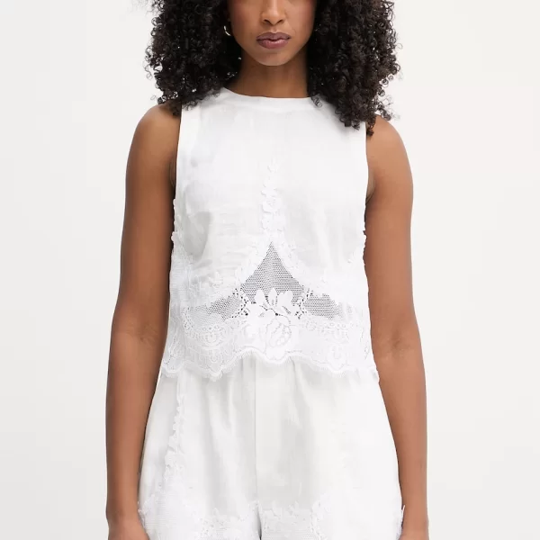 TWINSET Twinset μπλούζα Γυναικεία λινή